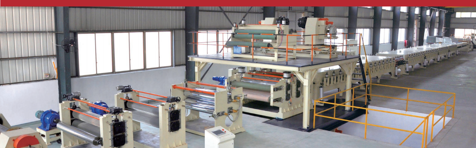 Aluminium Corrugated Compositum Panel Production