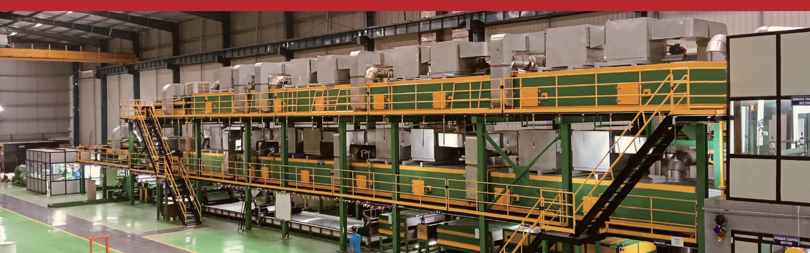 Aluminium Duplex Color Coating Double Baking Production Line