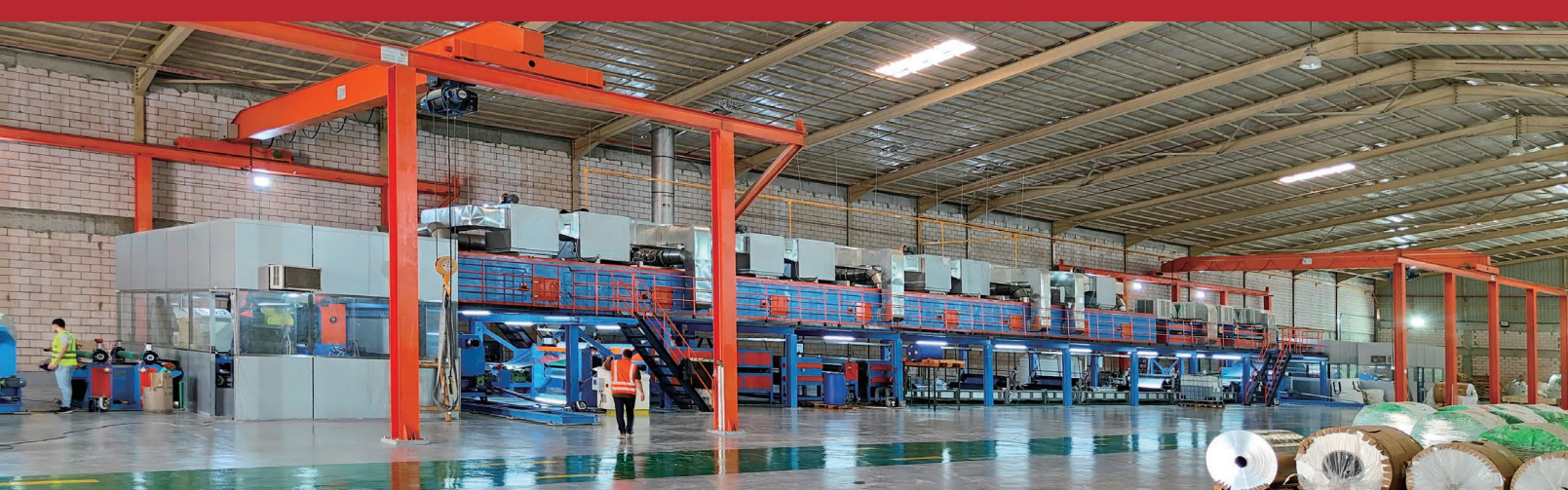 Aluminium Single Color Coating Single Baking Production Line