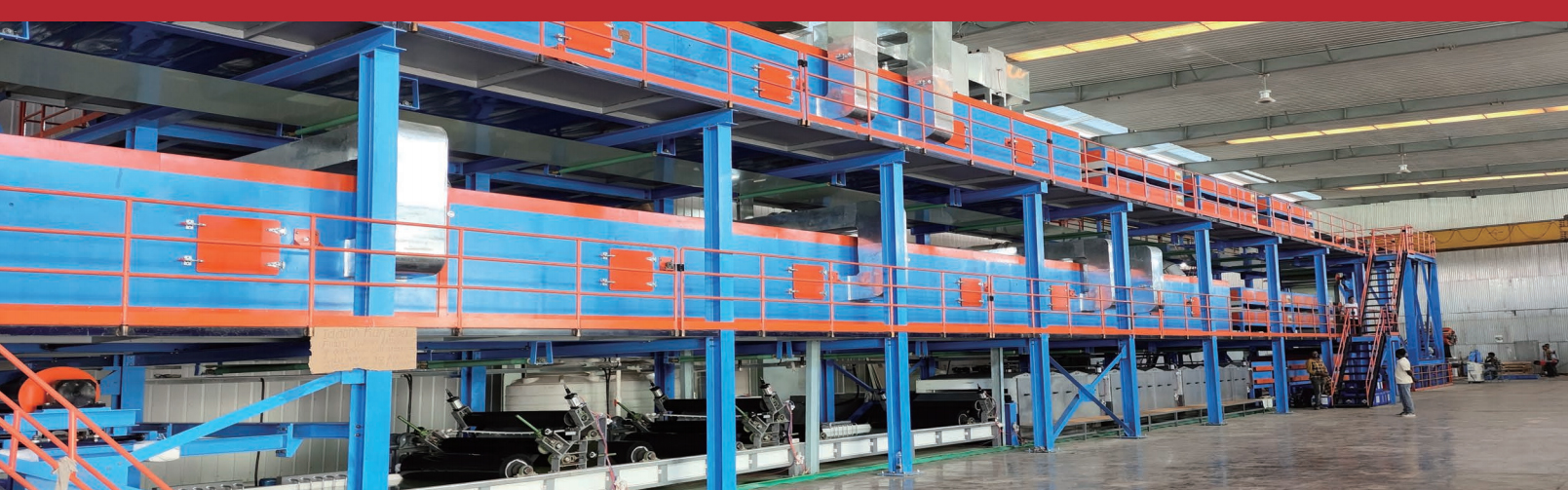 Aluminium Triple Color Coating Double Baking Production Line